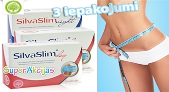 Samazini svaru un regulē vielmaiņas procesus ar "Silvaslim Day" un "Silvaslim Night" kapsulām no Silvanols!