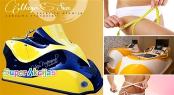 10 занятий на вакуумном тренажере VacuProfessional 10 in 1 + подарок - 5 сеансов коллагенария!