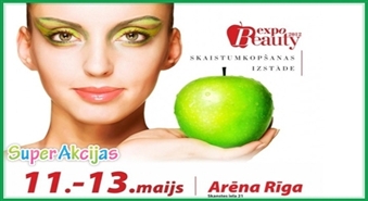 Skaistuma industrijas Starptautiskās izstādes  EXPO BEAUTY 2012 apmeklējums 11.,12. vai 13. maijā!