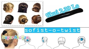 Заколка "Sofist o twist" для стильной прически за 5 минут! Всего за Ls 2,39!