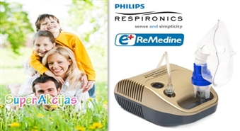 Philips Respironics inhalators aerosola zāļu izsmidzināšanai ar 50% atlaidi no ReMedine