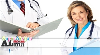 Medicīniskā komisija un izziņa autovadītājam pašā Rīgas centrā klīnikā "Alma" ar 50% atlaidi!