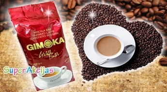 Nobaudiet itāļu kvalitāti! Kafijas pupiņas GIMOKA GRAN GALA, 1 kg, no veikala Gardā Italia!