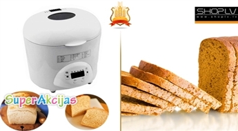 Svaigi cepta maize vienmēr Jūsu mājās! Maizes krāsns Romix Venga!
