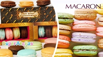 Debešķīgs gardums! Gaisīgie mandeļu brīnumi Macaroons no Cēsu Rūķu konditorejas!