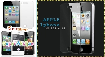 Защитные наклейки для iPhone телефона за Ls 0.99! Защита экрана от царапин и разводов!