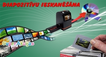 Сканирование цветных диапозитивов и запись кадров на CD от EIROFOTO – 20 кадров за Ls 3.99!