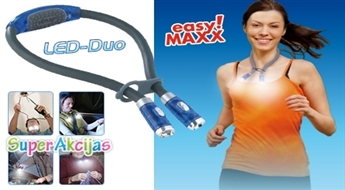 Отличное освещение в любой ситуации! Гибкий светодиодный фонарь Easy MAXX Led!