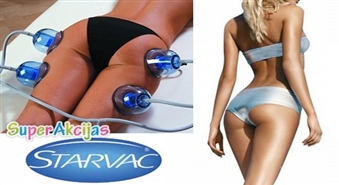 Вакуумный массаж для здоровья и красоты "Starvac" от салона Zelta Stils с 60% скидкой!