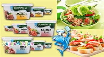 Рыбные паштеты John West: тунец + лосось + макрель! Вкусная и здоровая закуска!