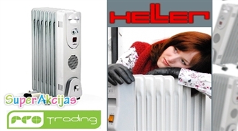Eļļas radiators Heller siltumam un mājīgumam Jūsu mājās!