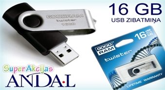 GOODRAM Twister 16Gb flash память, Ваш надежный накопитель данных!