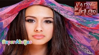 50% скидка на занятия РОСПИСИ ШЕЛКА в Lady Club +45% скидка, продолжая занятия!