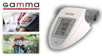 Automātisks asinsspiediena mērītājs no Lielbritānijas ražotāja Gamma M1-1 ar 50% atlaidi no Medhouse!