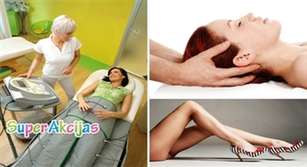 Presoterapija + klasiskā sejas masāža – skaistums un veselība tikai par 12.00 Ls