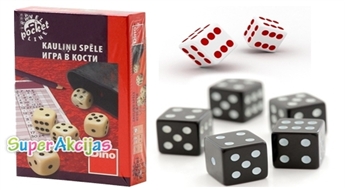 Populārā galda spēle "Metamie kauliņi"! Lieliski pavadīts laiks!