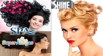 Дни здоровья в салоне SHINE: Восстанавливающие СПА процедуры для волос + стрижка + укладка!