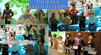 Nepalaidiet garām! Unilkālu leļļu izstāde galerijā TEMPLIS līdz 17.jūnijam!