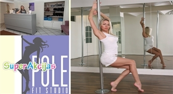 50% atlaide kārts deju apmācību kursam (10 nodarbības) no PoleFit studio!