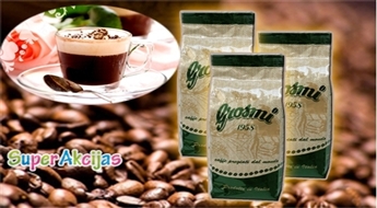 Насладитесь лучшим итальянским кофе! Кофейные зерна Grosmi Supremo, 1 кг!