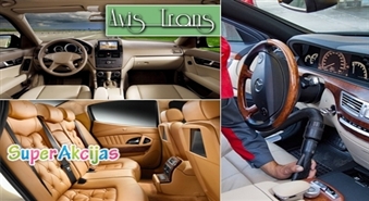 Полная профессиональная химчистка авто салона + полная сушка с 50% скидкой!