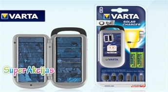 Зарядное устройство VARTA Power - Solar Charger в местах без доступа к электричеству!