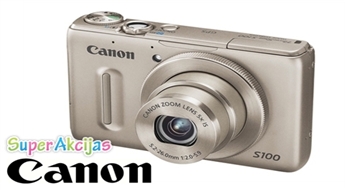 Canon PowerShot S100! Продвинутое управление. По-настоящему компактный!