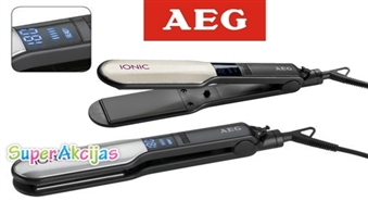 Безупречная прическа каждый день! Керамический утюг для волос AEG HC 5593!
