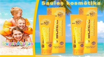 SOLEO SUN Protection profesionāls saules aizsargkrēms ar SPF 10 un inovatīviem komponentiem!