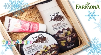 Dabīgās kosmētikas Ziemassvētku dāvanu komplekts "Sweet Secret" no Farmonas - Ls 7.85!