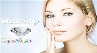 Dimanta liftings – ekskluzīva kosmētiskā procedūra nobriedušai ādai tikai par Ls 11.99!