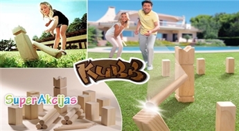 Spēle Kubb! Mēs garantējam aizraujoši un lietderīgi pavadītu brīvo laiku!