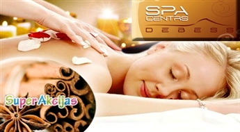 Согревающий массаж тела с эфирными маслами корицы или имбиря в SPA-центре DEBESS!