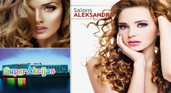 Radiet īpašu noskaņojumu ar burvīgu frizūru skaistumkopšanas salonā "Aleksandra" tikai par 7.99 Ls!