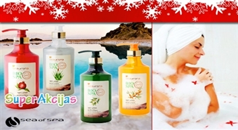 SPA brīnumi tavās mājās! Dušas želeja Bio SPA 770ml ar Nāves jūras minerāliem par 50% lētāk.