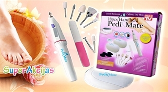 Pedikīra komplekts Pedi Mate profesionālai pedikīra procedūrai mājas apstākļos!