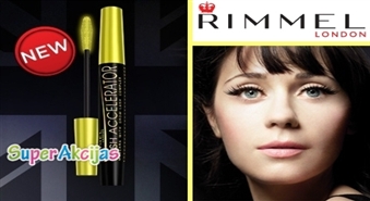 Izteiksmīgam acu skatienam Rimmel Lash Accelerator skropstu tuša no Anglijas tikai par Ls 2.99!