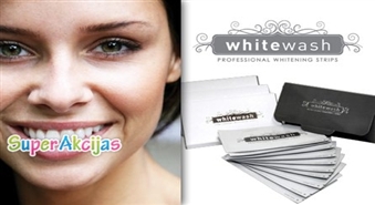 Приобрети белоснежную улыбку - пластинки для отбеливания зубов WhiteWash!