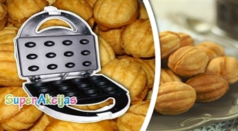 Электрическая форма для выпекания вкусных орешков со сгущенкой или корзиночек для солененьких закусок!