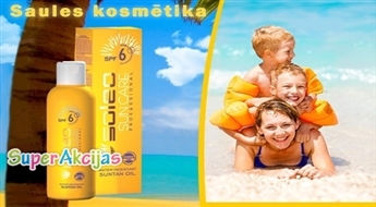 SOLEO SUN Protection водостойкое молочко для загара SPF 6!