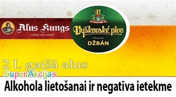 Īsts ČEHU izlejamais alus! Gaišais alus Vyškovské pivo Džbán (2 L) no Alus Kungs!