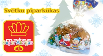 Mājas piparkūkas ar medu (250gr) ar 50% atlaidi tavam Ziemassvētku galdam un sirsnīgam noskaņojumam!