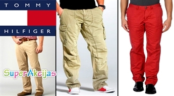 Распродажа брендов: Мужские джинсы, шорты и брюки от «Tommy Hilfiger» со скидкой 66%!