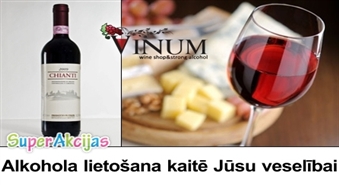Vinum.lv piedāvā: augstvērtīgs sarkanais sausais vīns "Chianti" ar 50% atlaidi! Itāļu nots katrā malkā!