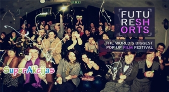 Ieejas biļete uz īsfilmu kino festivālu "FUTURE SHORTS" ar 50% atlaidi!