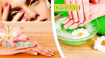 Klasiskais manikīrs + SPA procedūra rokām! Rūpes par Jūsu roku skaistumu!
