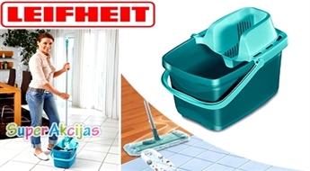 Удовольствие в уборке! Комплект для мытья полов Leifheit Combo Clean. Чистота и удобство.