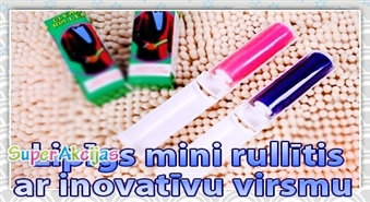 Липкий мини-ролик для чистки одежды с инновационной поверхностью!