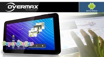 Ceļā, mājās vai darbā - OVERMAX OV-TB-07 planšetdators ar jaudīgo operētājsistēmu Android 4.0!