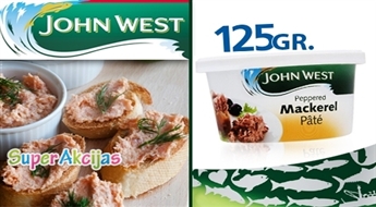 Паштет John West из макрели! Вкусная и здоровая закуска!